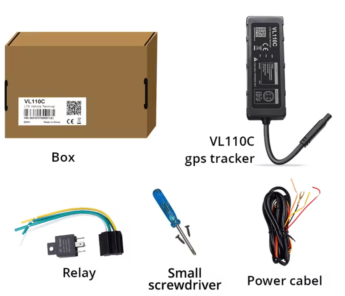 Equipo GPS VL110C - moto - camionetas 4G - Enfoqus Chile