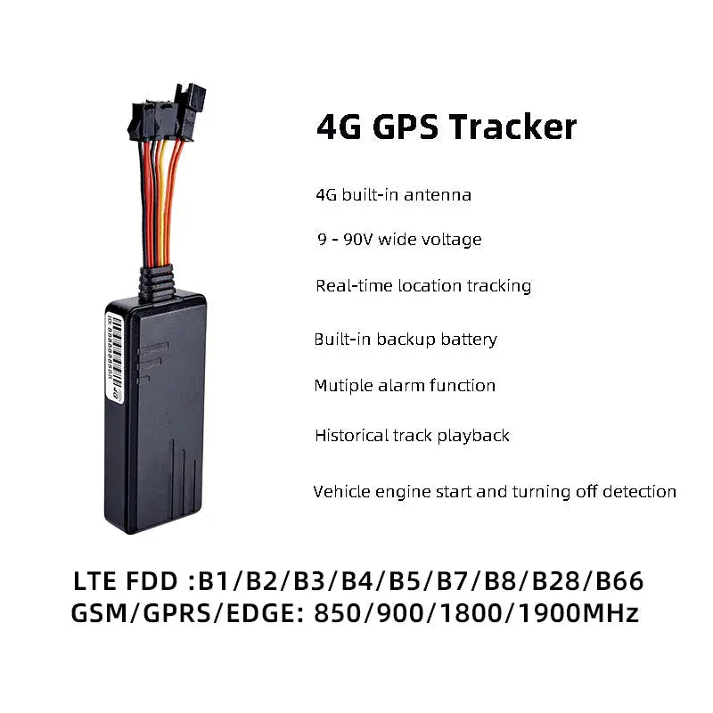 Equipo rastreador GPS 4G J16 - Enfoqus Chile