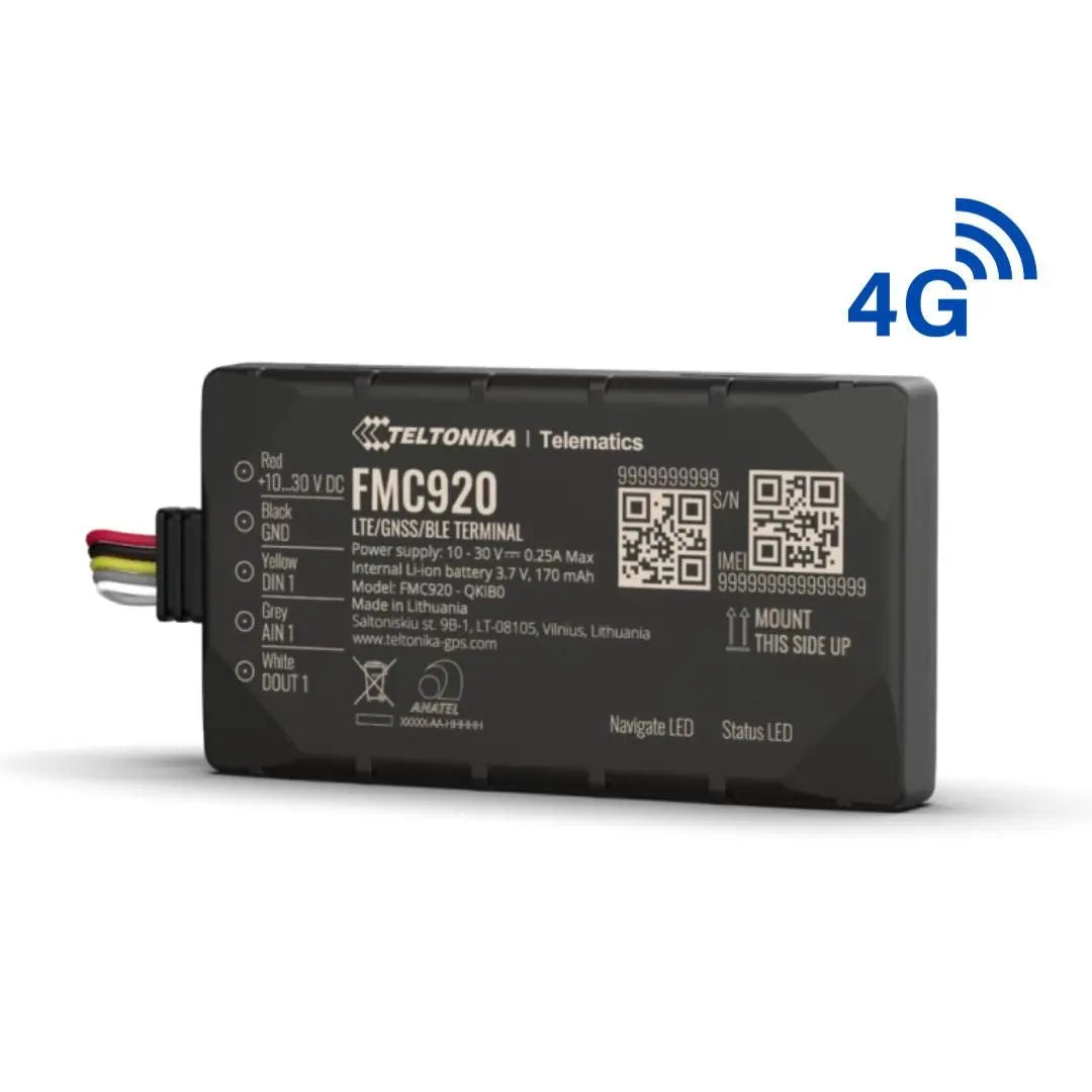 GPS Teltonika FMC920 4G - Enfoqus Chile