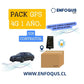 PACK GPS 4G Y PLATAFORMA 1 AÑO - Enfoqus Chile